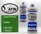 Preview: Land-Rover, Green, LRC325 / 46252: 400ml Sprühdose + 400ml Klarlack - Set, von ATW Autoteile West.